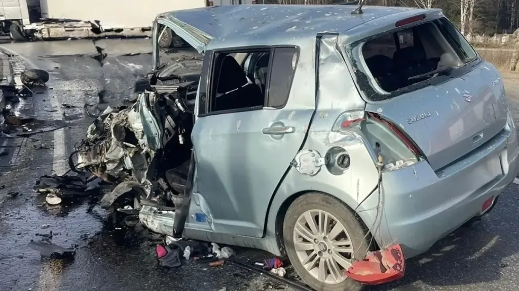 Пьяная кировчанка попала в ДТП с фурой под Омутнинском