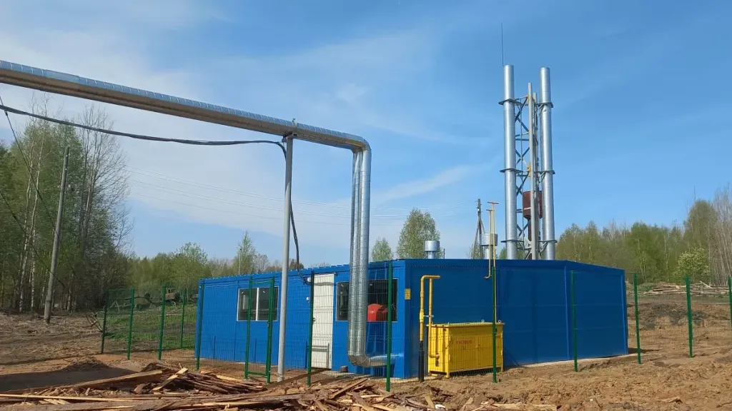 В селе Медяны котельную подключили к газу